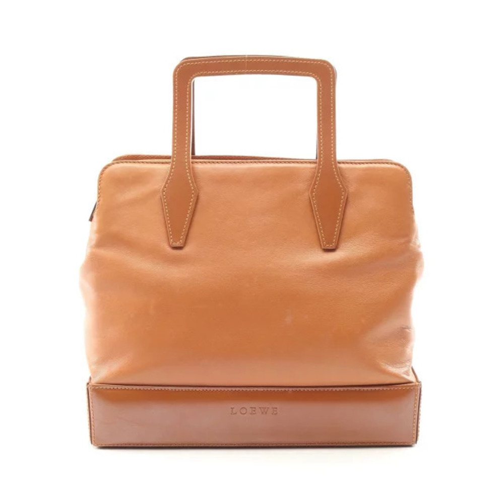 Loewe handbag leather bag brown